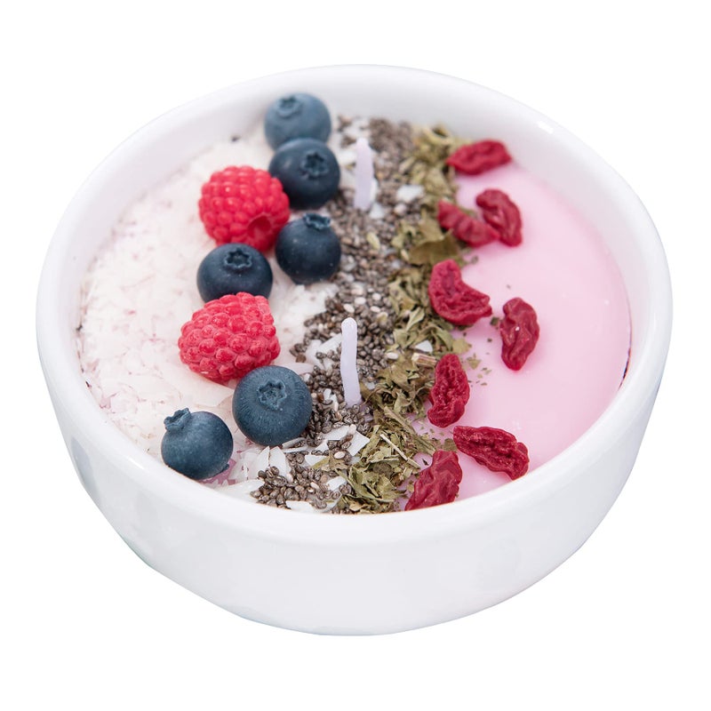 Smoothie Yogurt Bowl Scented Soy Candle Morning Ritual Gift for Your Lovers Friends
